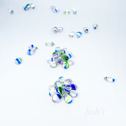 glass beads  pierce/earring*multicolored 13枚目の画像