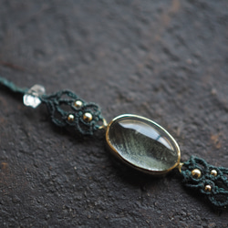 phantom quartz brass bracelet (tanada) 2枚目の画像