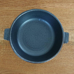 【予約販売】グラタン皿　コンロにかけられる直火OK！土鍋　トースター、グリル、電子レンジOK(IH不可) 8枚目の画像