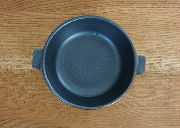 【予約販売】グラタン皿　コンロにかけられる直火OK！土鍋　トースター、グリル、電子レンジOK(IH不可) 8枚目の画像