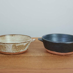 【予約販売】グラタン皿　コンロにかけられる直火OK！土鍋　トースター、グリル、電子レンジOK(IH不可) 4枚目の画像