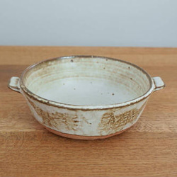 【予約販売】グラタン皿　コンロにかけられる直火OK！土鍋　トースター、グリル、電子レンジOK(IH不可) 5枚目の画像