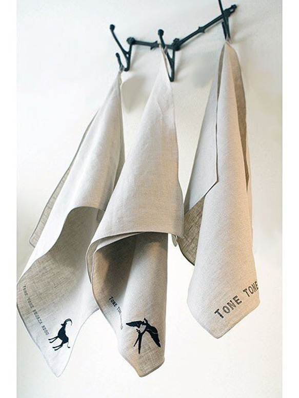 セーブルアンテロープ/リネンクロス⁂美しくてスタイリッシュなハンカチ⁂ 3枚目の画像