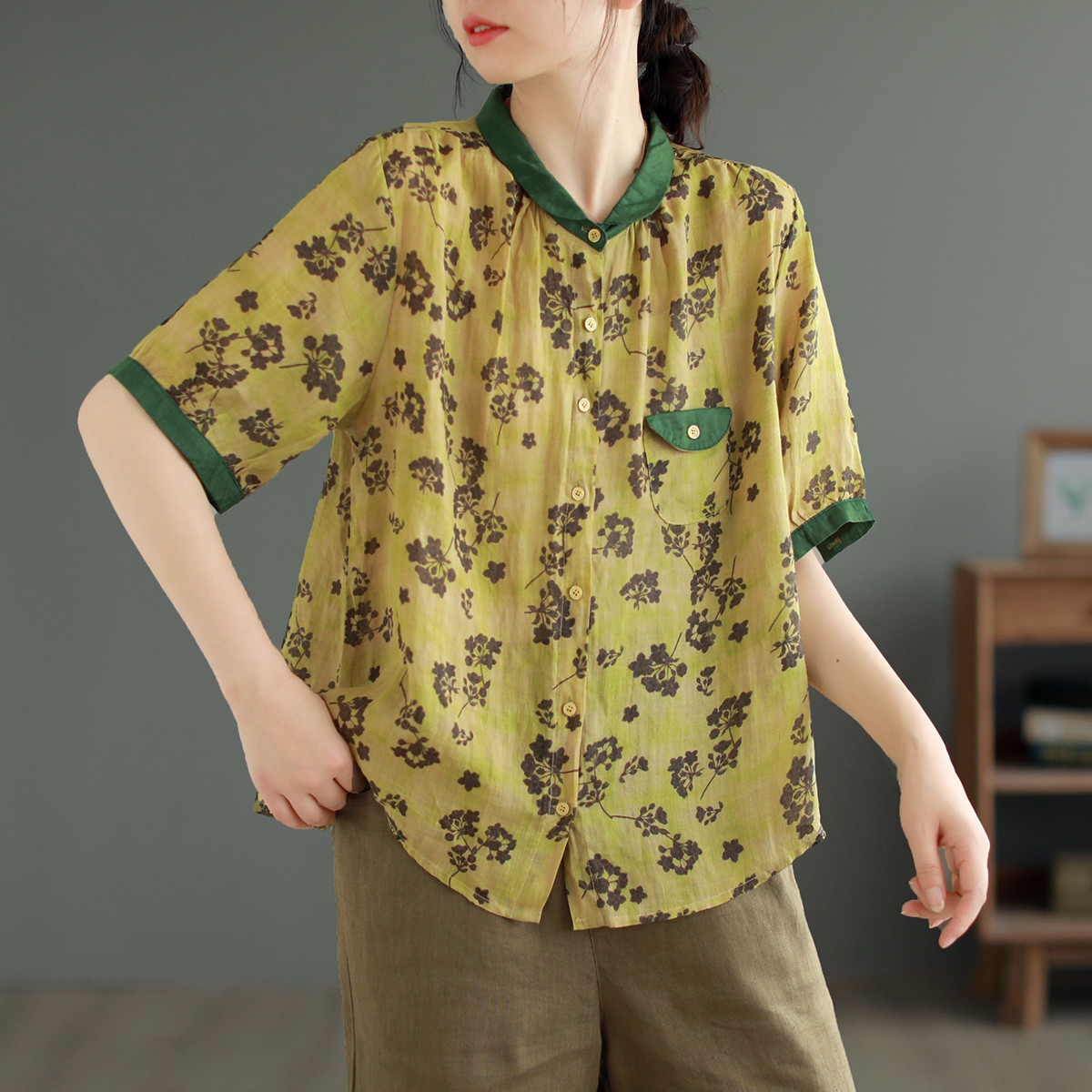 A/P♡フリルいっぱい立ち襟サテンブラウス♡日本製 楽天市場】ブラウス