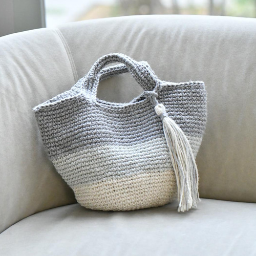 TheBagmati　かごバッグ タッセル付き BLEU COMME BLEU｜ザ バグマティ カゴバッグ | Rakuten Fashion