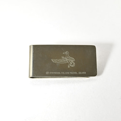 星型装飾の金属製マネークリップ VINTAGE】真鍮製 マネークリップ その他ファッション雑貨 RBrass