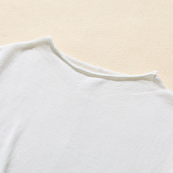 時尚夏季針織衫，可休閒穿著，薄型 100% 棉，白色 230602-1 第2張的照片