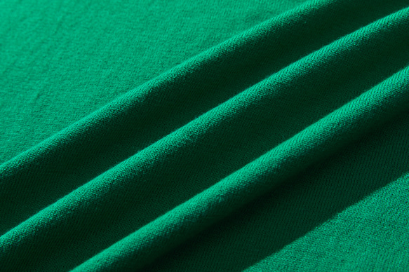 休閒時尚夏季針織衫，薄型100%棉，亮綠色 230602-5 第9張的照片