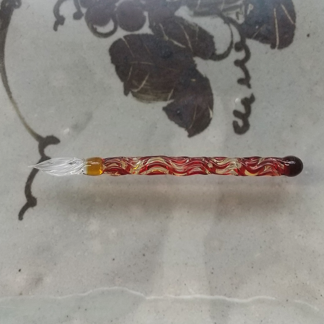 ガラスペン「夏至」　ガラス製スポイト付属（約1ｍｌ）