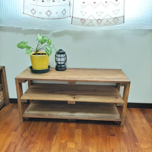 木製ラック 木目調 3段ラック 棚 収納棚 収納ラック 木製棚 棚