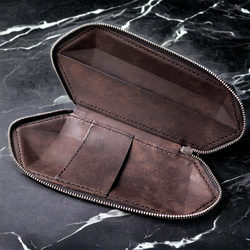 "Polyto" 　皮革寶石 迷你皮質小包　Gemstone Leather Compact Pouch 第10張的照片