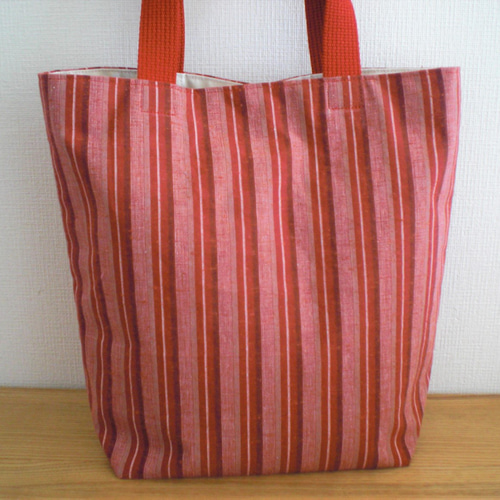 アイヌ文様刺繍】トートバッグ・小型 オリーブグリーン トート