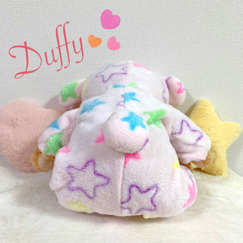 ダッフィー用♡ピンクポッピングスターうさぎ着ぐるみ♡ ぬいぐるみ め