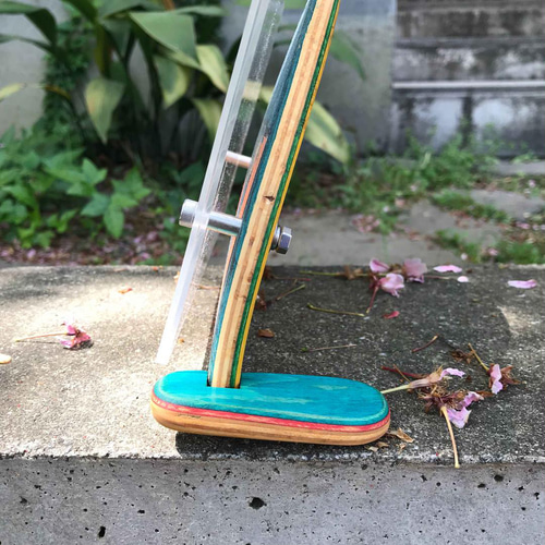 写真立て フォトスタンド スケートボード 再利用 SDGs サスティナブル