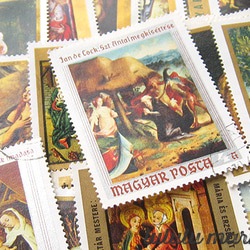 外國郵票（匈牙利）30 幅畫 po-069 第3張的照片