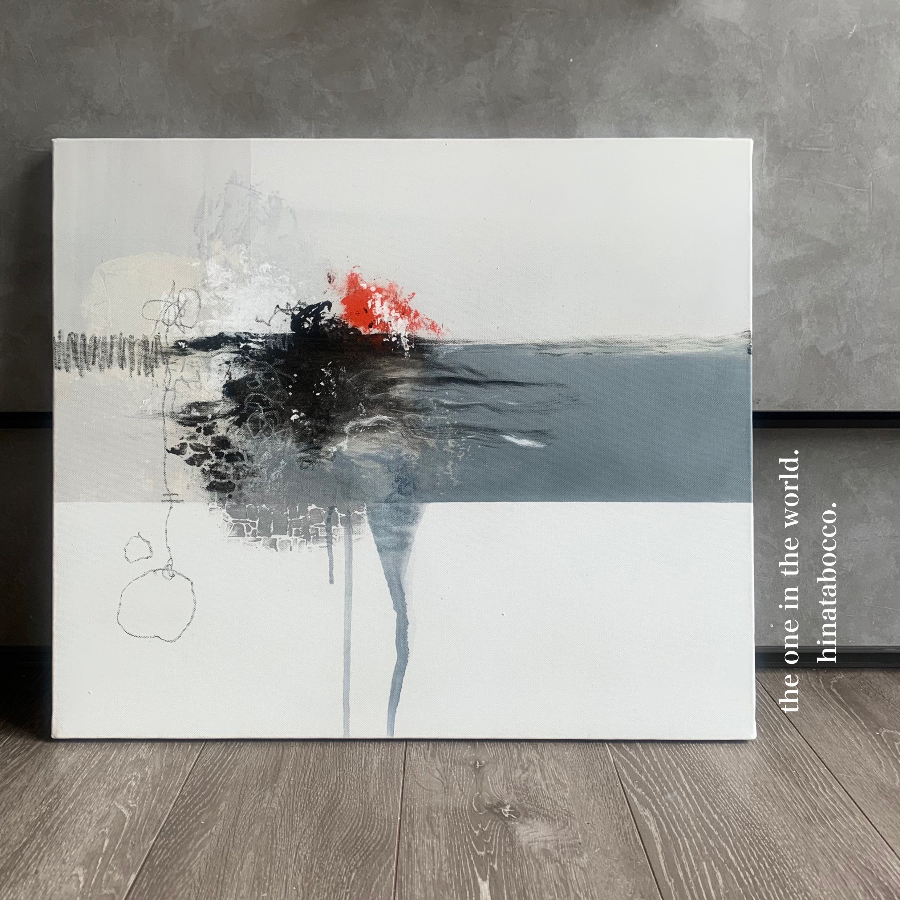 現代アート 53×45.5㎝ 大きめ モダン 絵画 原画 抽象画 アート