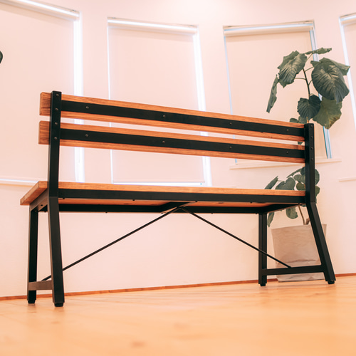 hozuyu様 サイズオーダー品 アイアンダイニングベンチ