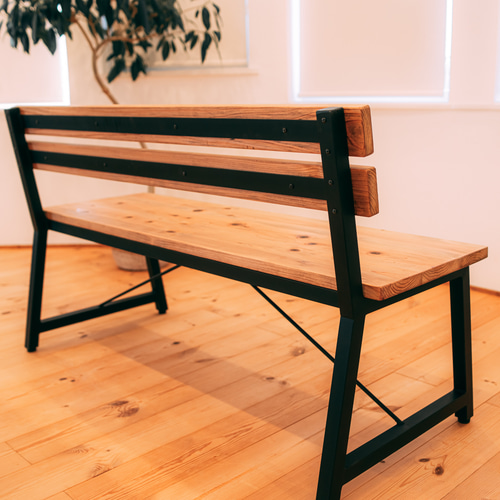 hozuyu様 サイズオーダー品 アイアンダイニングベンチ