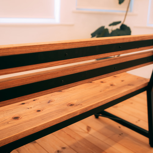 hozuyu様 サイズオーダー品 アイアンダイニングベンチ