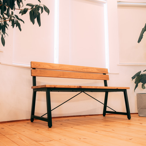 hozuyu様 サイズオーダー品 アイアンダイニングベンチ