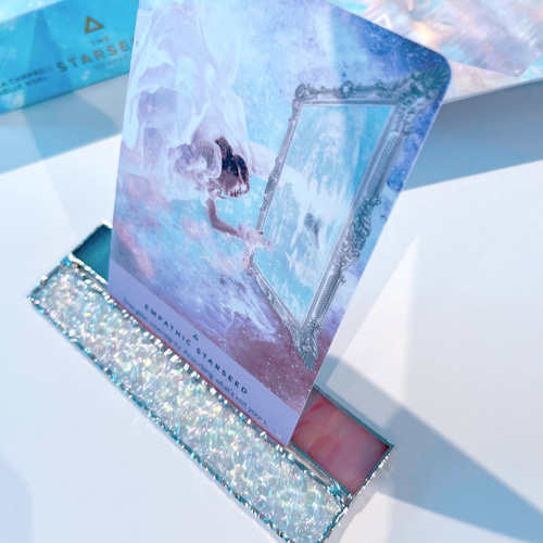 ステンドグラスのオラクルカードスタンド フォトフレーム・写真立て