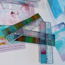 ステンドグラスのオラクルカードスタンド フォトフレーム・写真立て