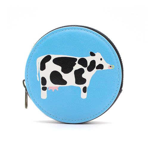 牛とミルクコインケース/動物小銭入れ/動物小物入れ/動物財布 ブランド