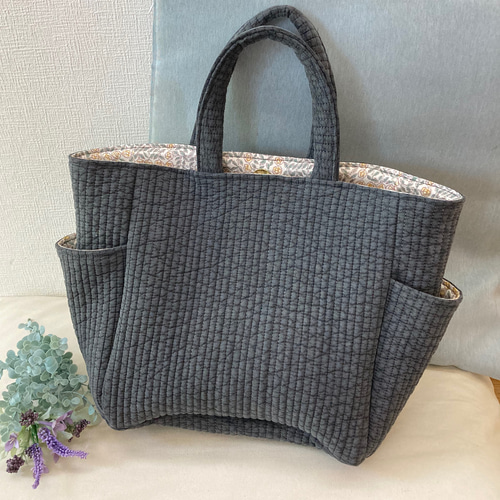ハンドメイド ヌビバッグ カーキ 貰っ