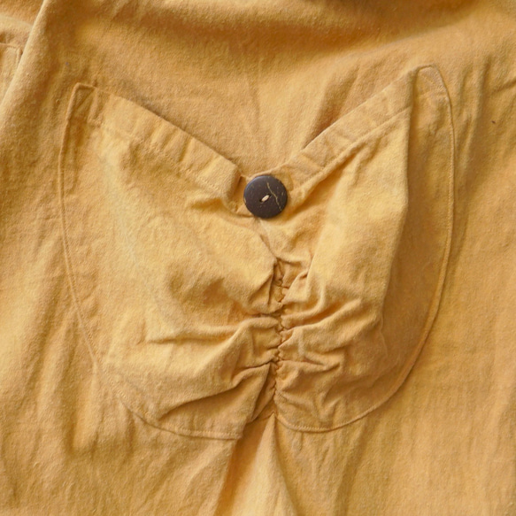Hamasaru 褲子/橘色/三河紡織 第9張的照片