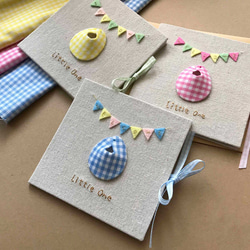 小小圍兜的祝福 |手工卡| 生日卡| Handmade Baby card 粉色2.0版 第4張的照片