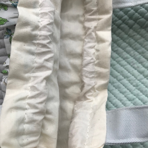 ヌビキルトとリバティの 小さめ巾着バッグ 巾着バッグ toko.toko