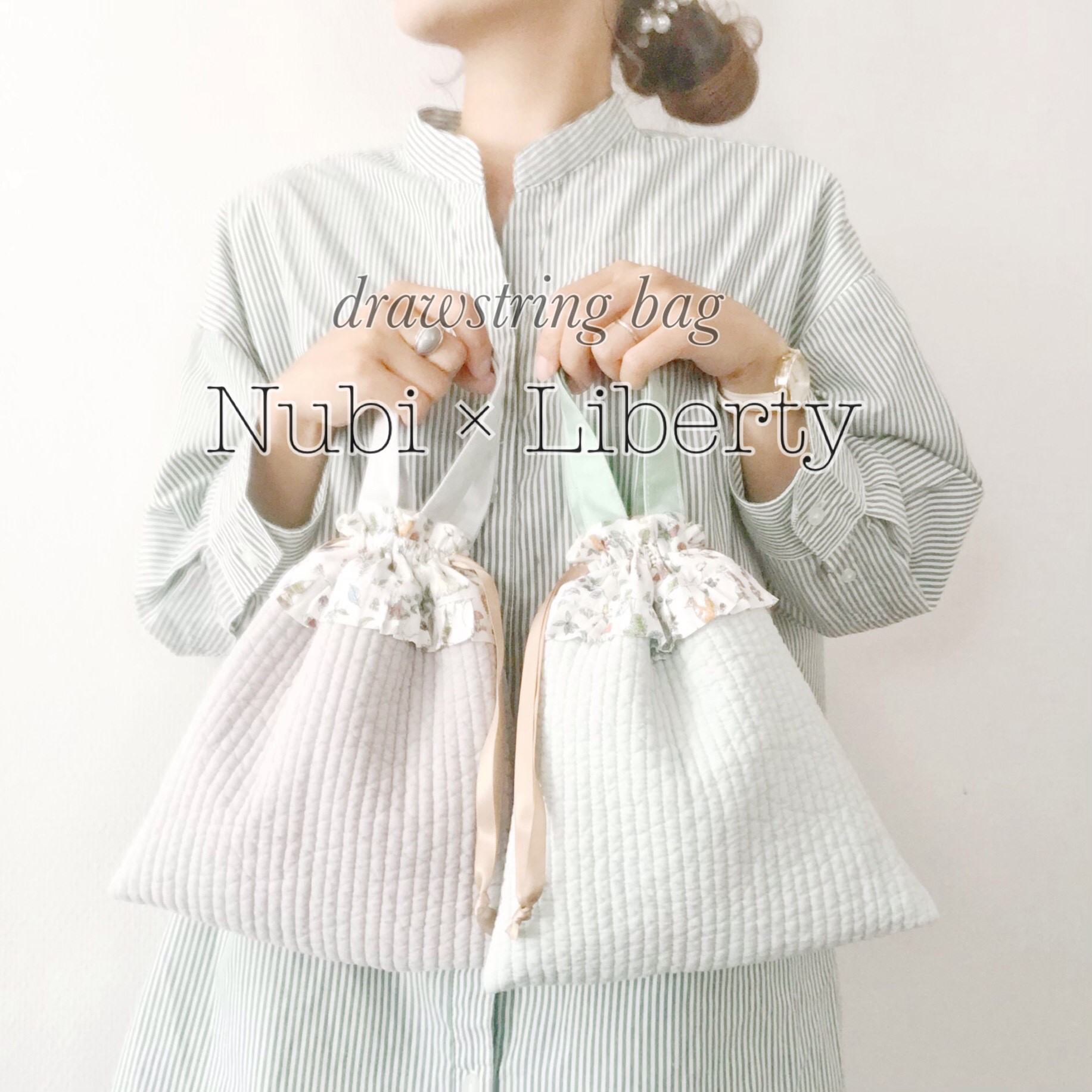 オーダー 巾着袋 ハンドメイド 〈30〉naru様　リバティ ベッツィ