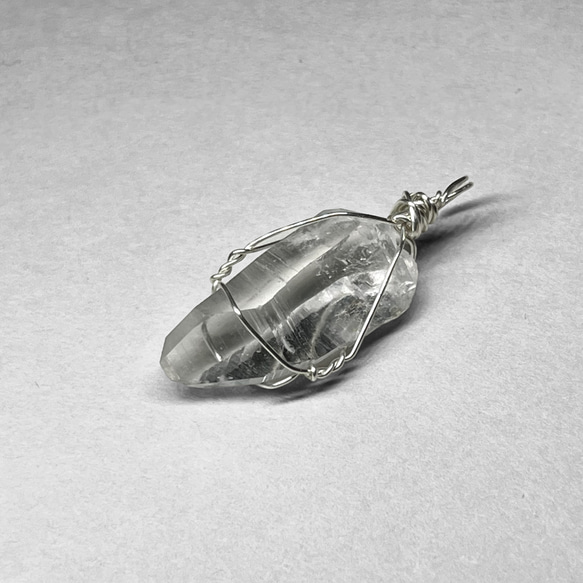 lemurian seed wire wrapping / レムリアンシードsv925ワイヤーラッピング3 2枚目の画像