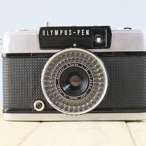 きれい オリンパス ペン EE-3 作動品 整備済・完動品】 OLYMPUS PEN EE-3 ターコイズ - フィルム