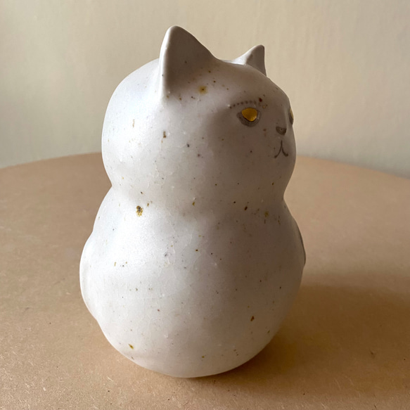 paopaoさま専用作品【れんこん猫いちりんざしゴールドアイ】 3枚目の画像