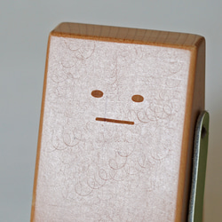 【ワケありな逸品】TOSMU ボーちゃんスマホ立て 木製 スマホスタンド 17枚目の画像