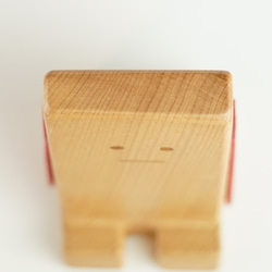 【ワケありな逸品】TOSMU ボーちゃんスマホ立て 木製 スマホスタンド 13枚目の画像