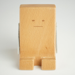 【ワケありな逸品】TOSMU ボーちゃんスマホ立て 木製 スマホスタンド 15枚目の画像