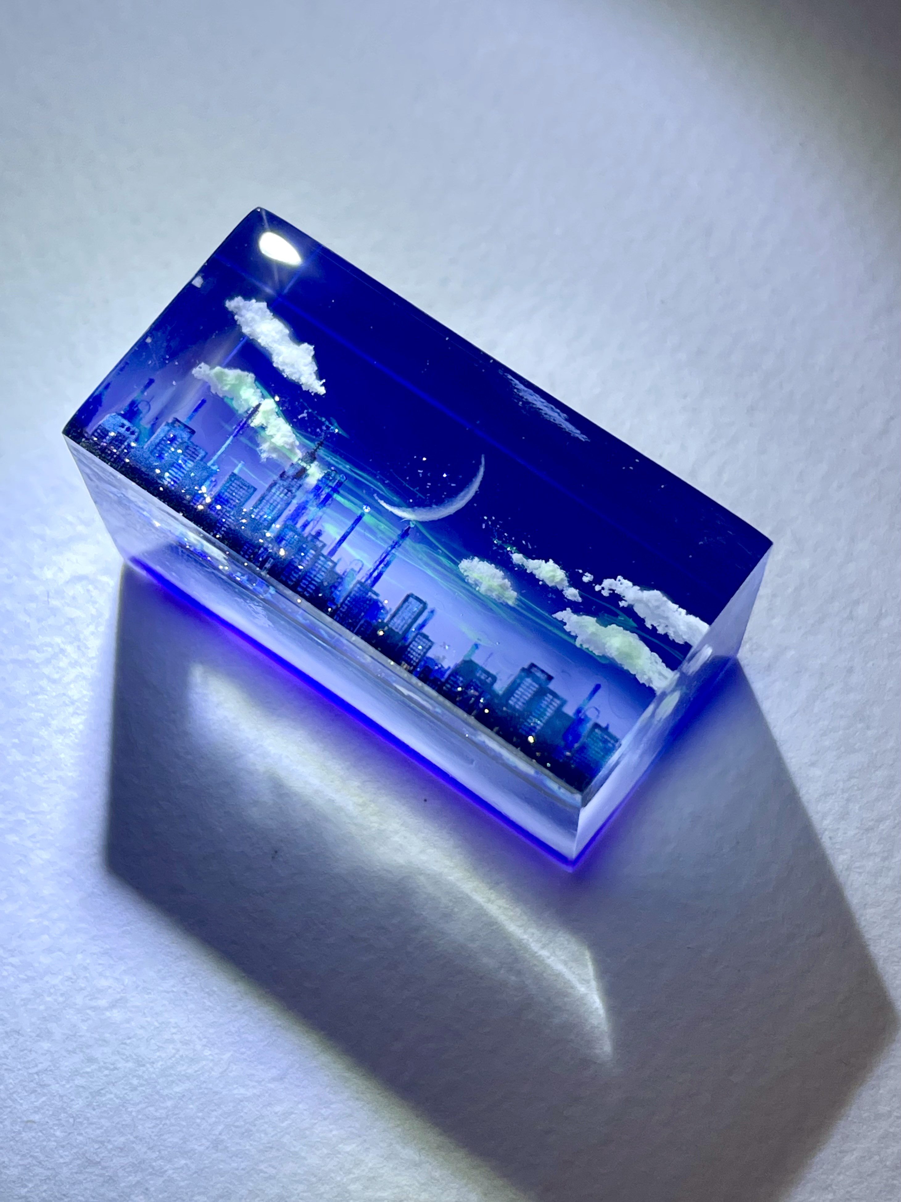 【受注制作/s size】情景レジン-眠れない街