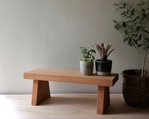 W450×D150】無垢杉板 飾り台 ラック ミニテーブル ( 花台にも) その他