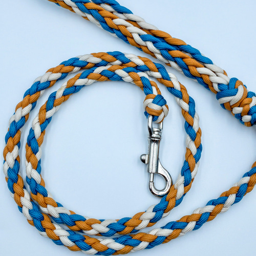 オーダー製作】パラコード首輪 デザインNo.29 ハーフチョーク