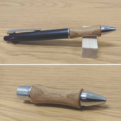 木軸シャープペンシル PG-オーク T-1B （茶色系） □製図用先端