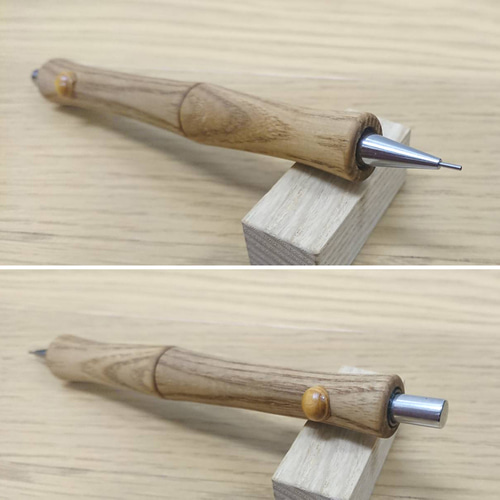 木軸シャープペンシル STA-オーク T-1 (茶色系) 限定 限定品 木軸シャープペンシル STA-オーク T-1 (茶色系) 限定 限定品
