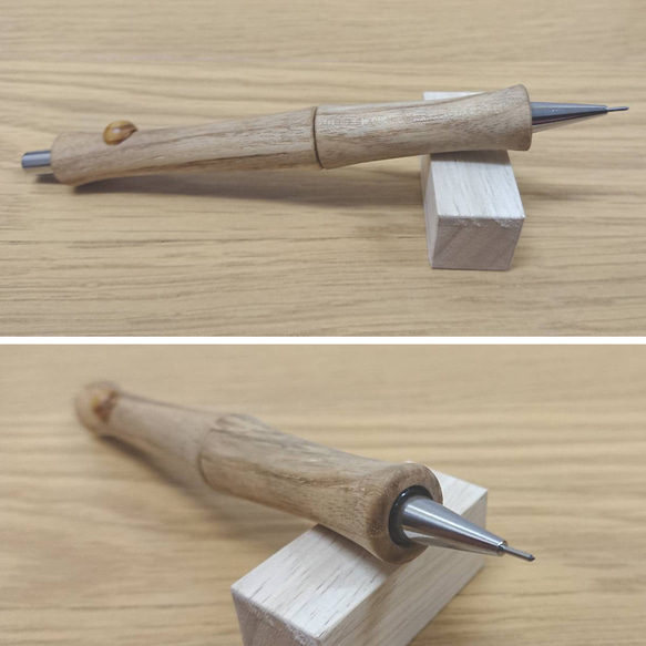 木軸シャープペンシル STA-オーク T-1 （中間色） 限定 限定品