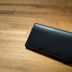 piatto 平な長財布　エルバマット　薄い財布　ビジネス 2枚目の画像