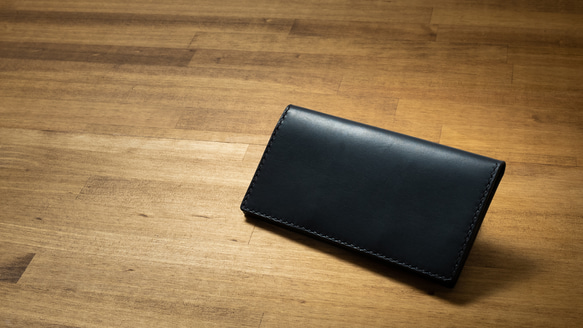 piatto 平な長財布　エルバマット　薄い財布　ビジネス 2枚目の画像