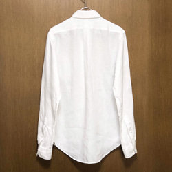 [SALE] リネン ボタンダウン シャツ size 46 / ミツバチ刺繍 【メンズ】 3枚目の画像