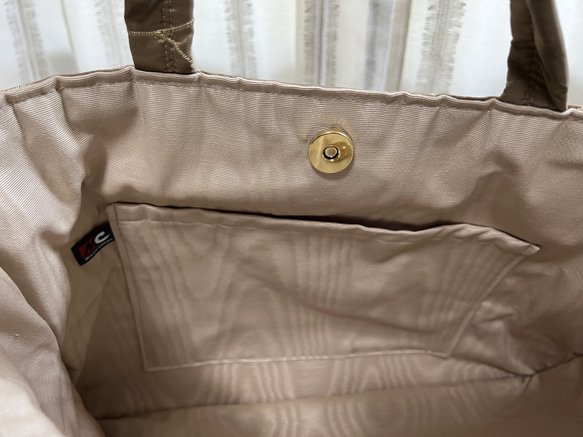 フランス製シルク刺繍バッグ 