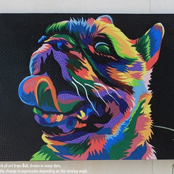 フレブル　アート　80×80 フレブル アート 80×80 送料無料】フレンチブルドッグの絵