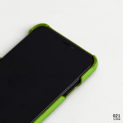 32色 サフィアーノ 本革　レザー スマホケース アクオス ギャラクシー Android#mm00000118 4枚目の画像